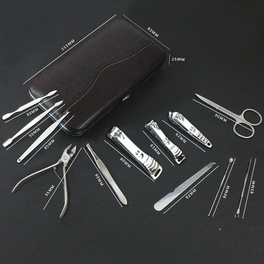 12 sets of nail beauty tools set