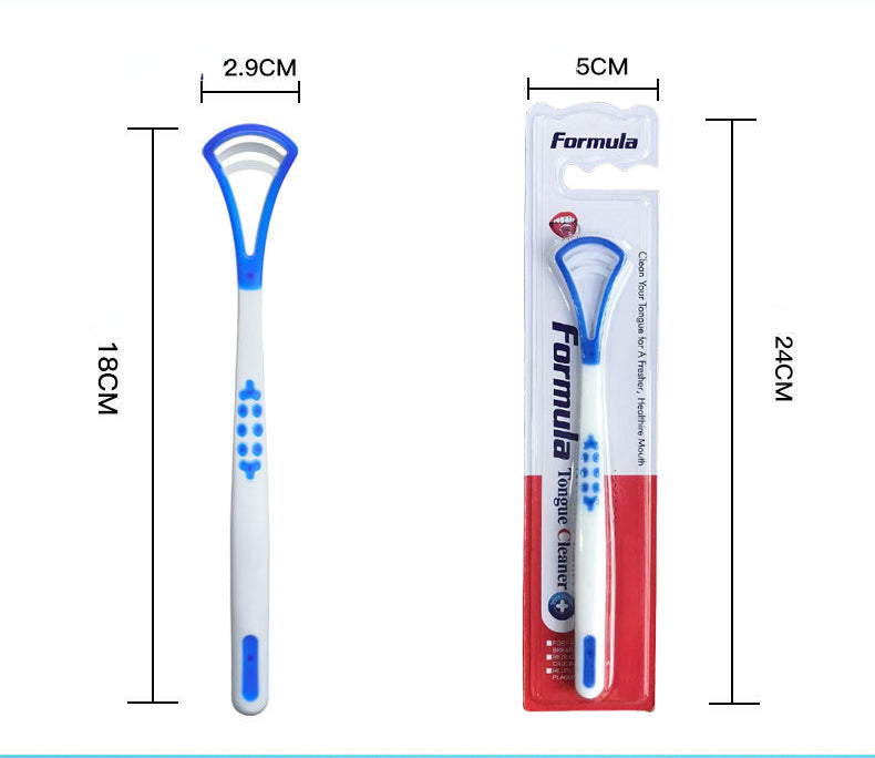 Silicone tongue cleaner（Color random）