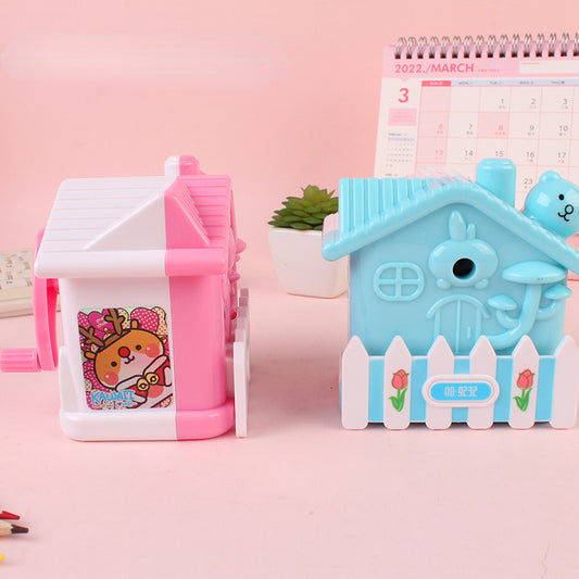 Creative little house shaped pencil sharpener for kids