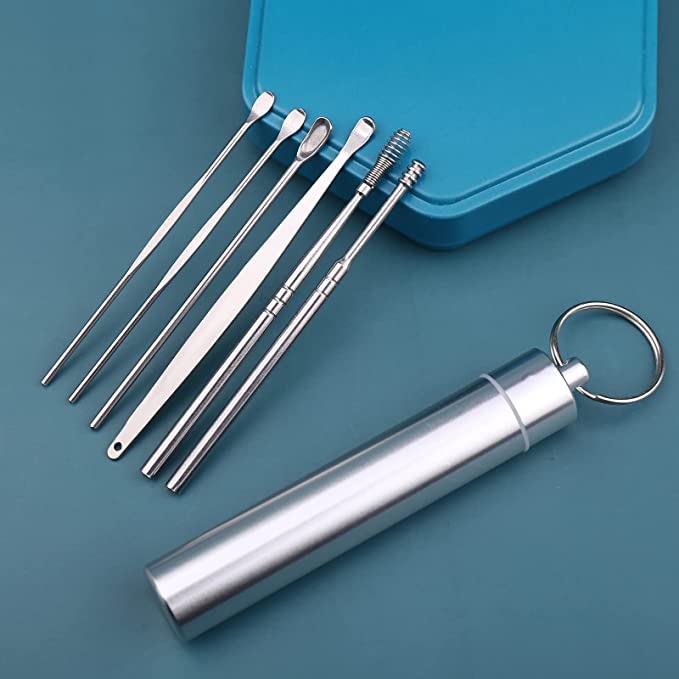 Stainless Steel Ear Plucking Spoon Set