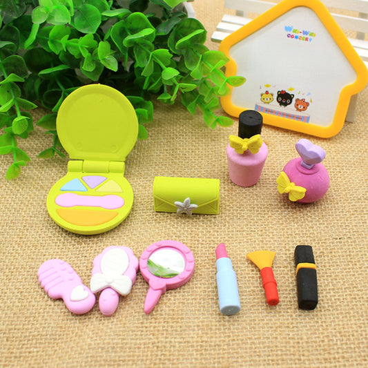 Creative gift boxed cosmetic erasers