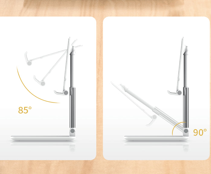 Simple desktop lazy folding bracket