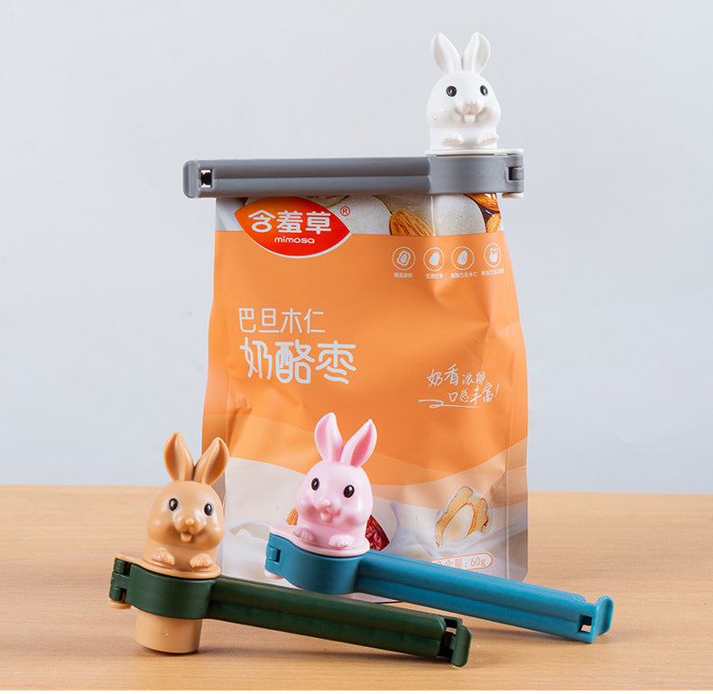 Cute food moisture-proof and fresh sealing clip (3pcs/set)