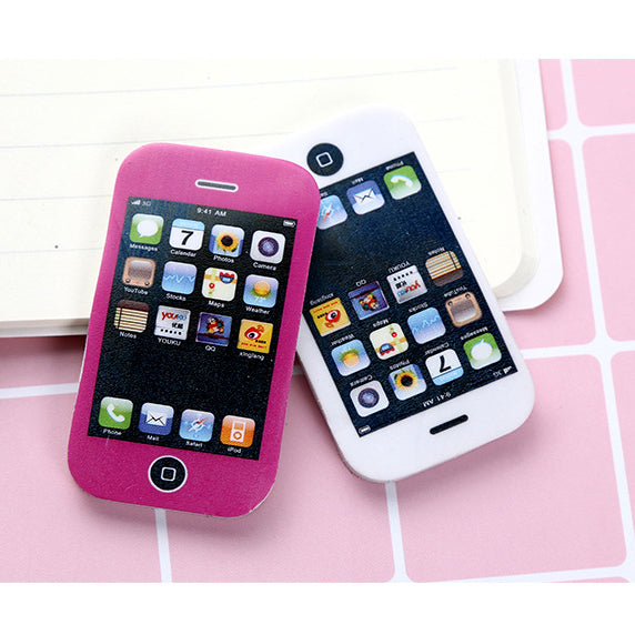 Cute creative Apple phone eraser (large 1 small 1)