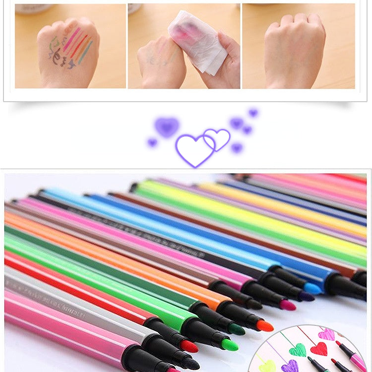 12-in-1 washable watercolour pen set(colours random)