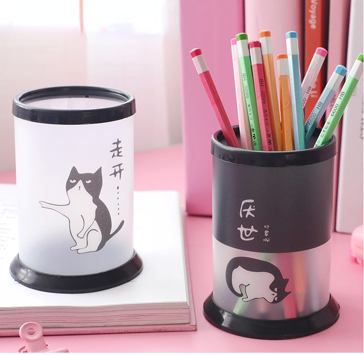 Creative small fresh folding simple pen holder (single / random)