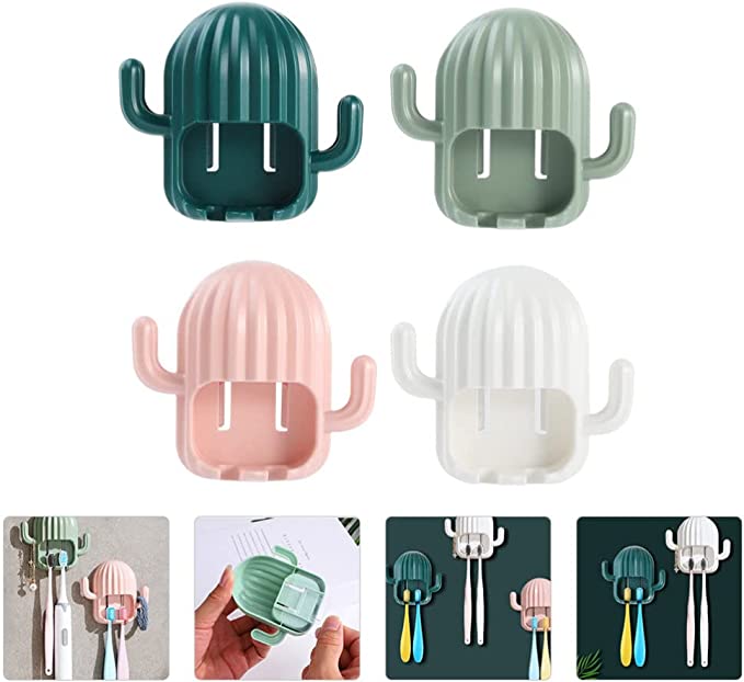 Cactus Toothbrush Hanger Hook