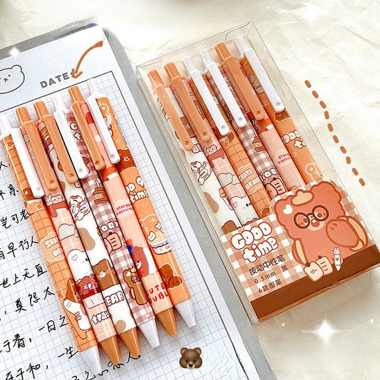 Cartoon unisex pen 0.5mm (6pcs/box)