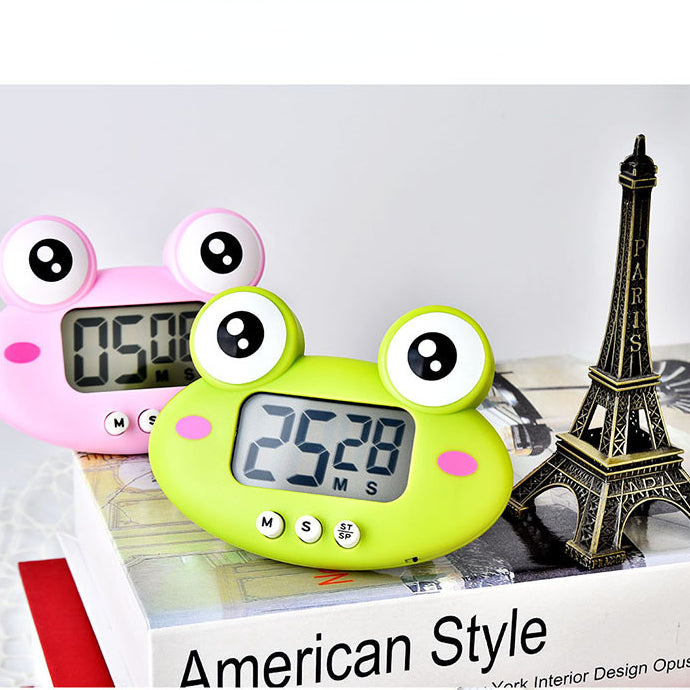 Cartoon animal large screen magnetic timer