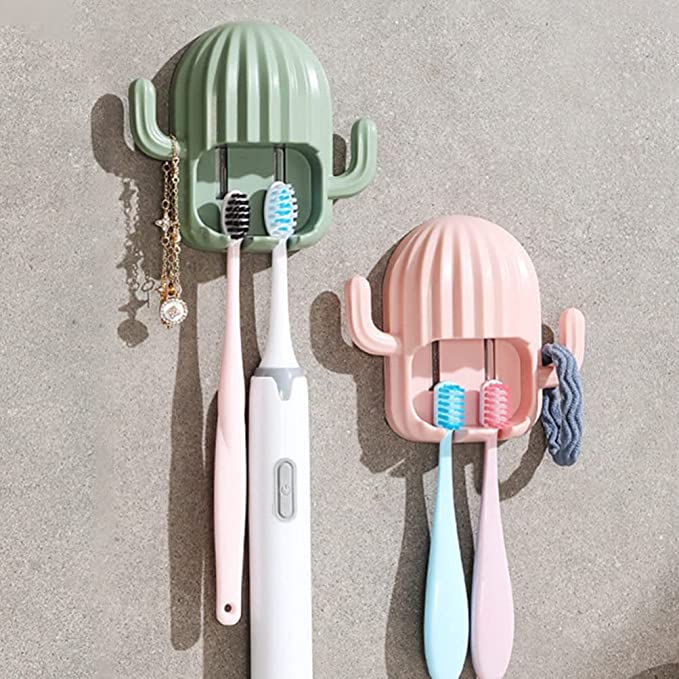 Cactus Toothbrush Hanger Hook