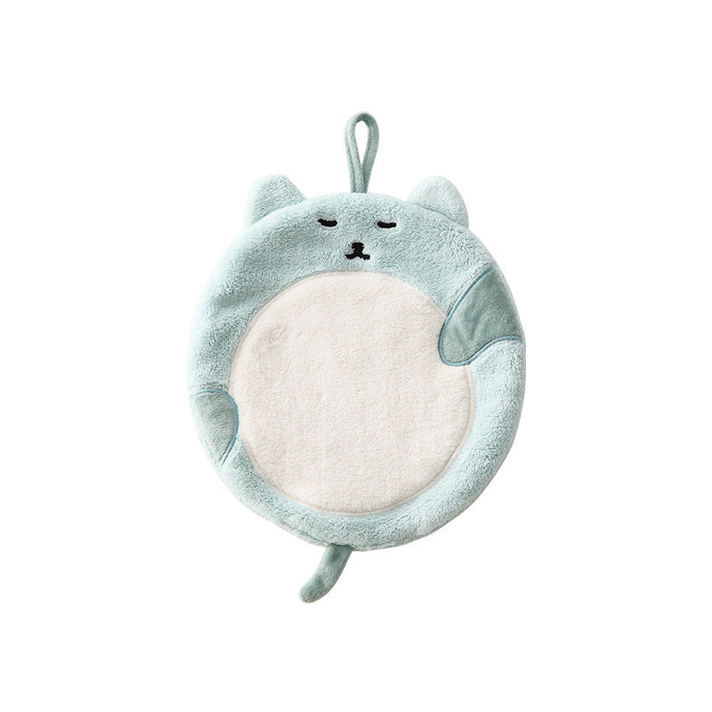 Fat Cat Hanging Hand Towel