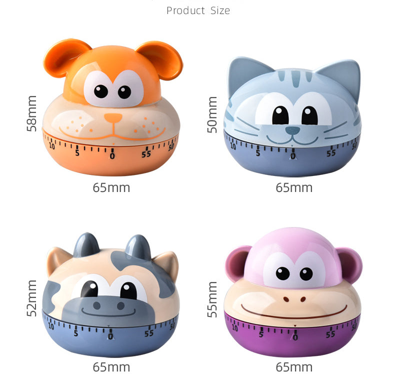 Animal models cute mechanical timer