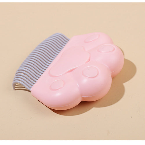 Cat paw massage hair removal comb