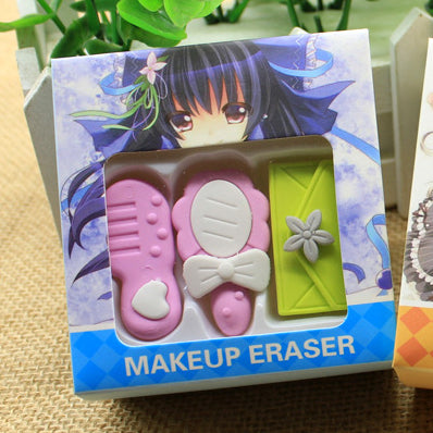 Creative gift boxed cosmetic erasers