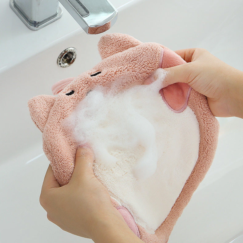 Fat Cat Hanging Hand Towel