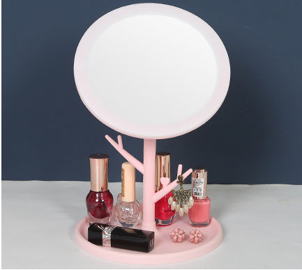 Desktop HD rotating makeup mirror