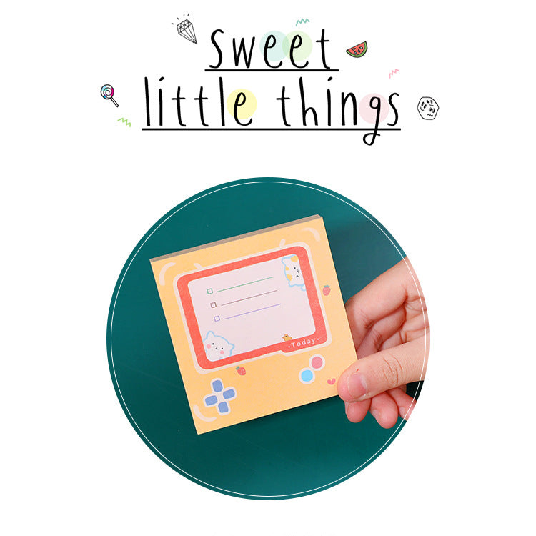 Cute cartoon sticky notes 100 sheets/book