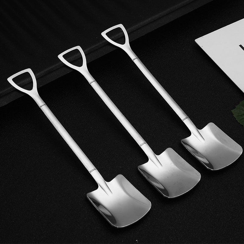 Thickened stainless steel spatula spoon (10 pieces/set)