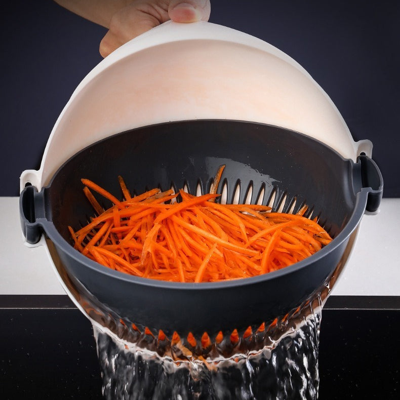 Multifunctional shredder vegetable slicer