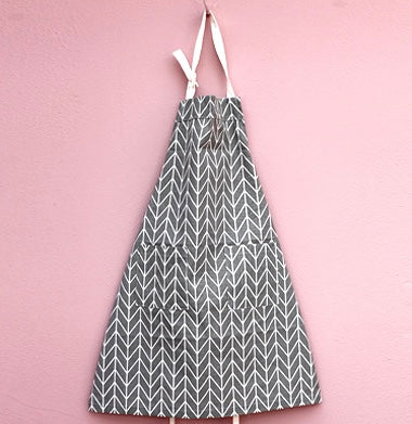 Cotton linen apron