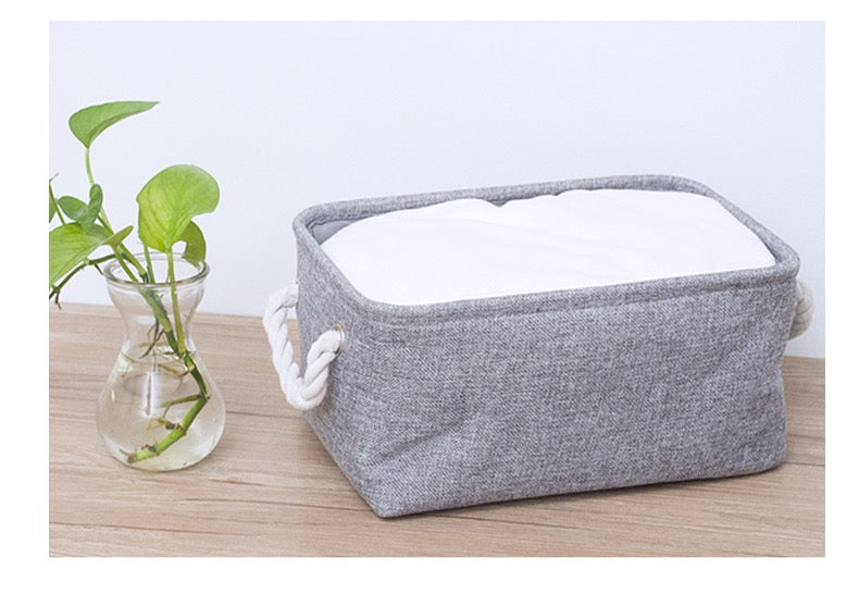 Foldable Fabric Storage Basket