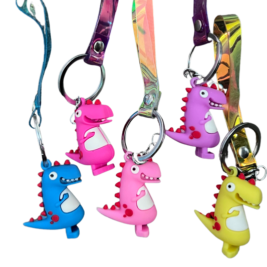 Small dinosaur key chain